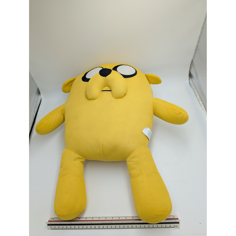 Adventure‎ Time Jake the Dog Plush 17 Inch Cartoon Network Stuffed Animal Yellow